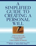 Cover: A Simplified Guide to Creating a Personal Will - Wiley