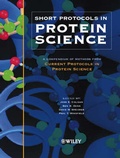 Cover: Short Protocols in Protein Science - Wiley