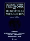 Cover: International Textbook of Diabetes Mellitus - Wiley
