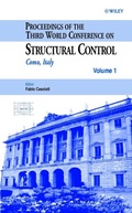 Cover: Proceedings of the Third World Conference on Structural Control - Wiley