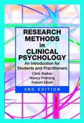Cover: Research Methods in Clinical Psychology - Wiley