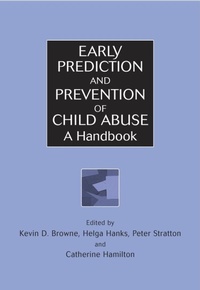 Enlarge image Cover: Early Prediction and Prevention of Child Abuse - Wiley
