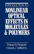Cover: Introduction to Nonlinear Optical Effects in Molecules and Polymers - Wiley
