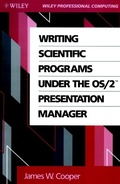 Cover: Writing Scientific Programs Under the OS/2 Presentation Manager - Wiley