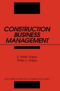 Enlarge image Cover: Construction Business Management - Wiley