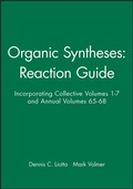Cover: Organic Syntheses: Reaction Guide - Wiley