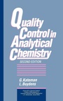 Cover: Quality Control in Analytical Chemistry - Wiley