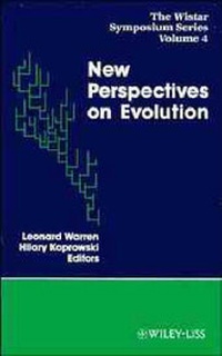 Enlarge image Cover: New Perspectives on Evolution - Wiley