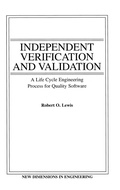 Cover: Independent Verification and Validation - Wiley