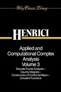 Cover: Applied and Computational Complex Analysis, Volume 3 - Wiley