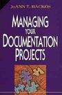 Cover: Managing Your Documentation Projects - Wiley
