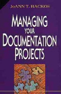 Enlarge image Cover: Managing Your Documentation Projects - Wiley