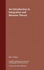 Cover: An Introduction to Integration and Measure Theory - Wiley