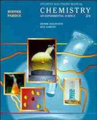 Abbildung von: Chemistry: Solutions Manual to 2r.e - Wiley