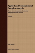 Cover: Applied and Computational Complex Analysis, Volume 1 - Wiley