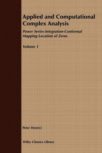 Enlarge image Cover: Applied and Computational Complex Analysis, Volume 1 - Wiley