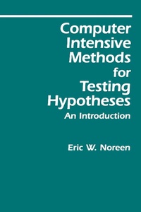 Enlarge image Cover: Computer-Intensive Methods for Testing Hypotheses - Wiley