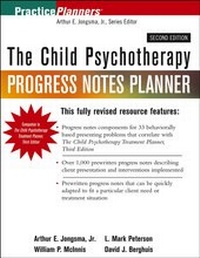 Enlarge image Cover: The Child Psychotherapy Progress Notes Planner - Wiley