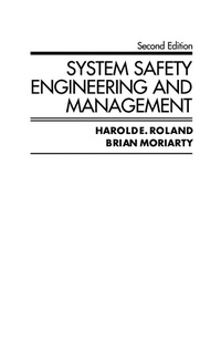 Enlarge image Cover: System Safety Engineering and Management - Wiley