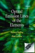 Cover: Emission Lines of the Elements - Wiley