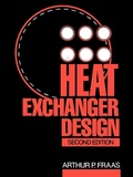 Cover: Heat Exchanger Design - Wiley