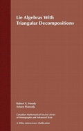 Cover: Lie Algebras with Triangular Decompositions - Wiley