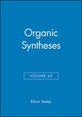 Cover: Organic Syntheses, Volume 65 - Wiley