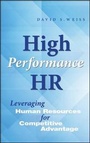 Cover: High Performance HR - Jossey-Bass