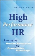 Cover: High Performance HR - Jossey-Bass