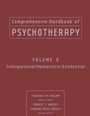 Cover: Comprehensive Handbook of Psychotherapy, Interpersonal/Humanistic/Existential - Wiley