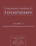 Cover: Comprehensive Handbook of Psychotherapy, Interpersonal/Humanistic/Existential - Wiley