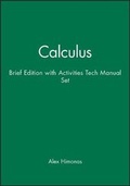 Cover: Brief Ed Calculus with Activities Tech Manual Set - Wiley