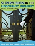 Cover: Supervision in the Hospitality Industry - Wiley