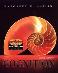 Enlarge image Cover: Cognition - Wiley