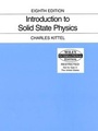 Cover: Introduction to Solid State Physics - Wiley