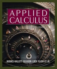 Enlarge image Cover: Applied Calculus - Wiley