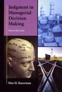 Cover: Judgment in Managerial Decision Making - Wiley