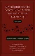 Cover: Macromolecules Containing Metal and Metal-Like Elements - Wiley