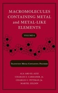 Cover: Macromolecules Containing Metal and Metal-Like Elements - Wiley