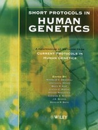 Enlarge image Cover: Short Protocols in Human Genetics - Wiley