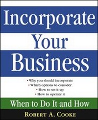 Abbildung von: Incorporate Your Business - Wiley
