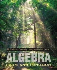 Enlarge image Cover: Algebra - Wiley
