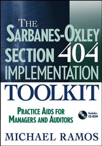 Enlarge image Cover: The Sarbanes-Oxley Section 404 Implementation Toolkit - Wiley
