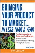 Cover: Bringing Your Product to Market... In Less Than a Year - Wiley