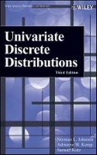 Enlarge image Cover: Univariate Discrete Distrbutions 3e - Wiley