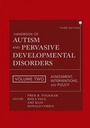 Cover: Handbook of Autism and Pervasive Developmental Disorders - Wiley