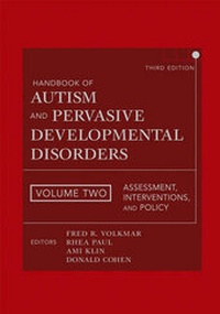 Enlarge image Cover: Handbook of Autism and Pervasive Developmental Disorders - Wiley