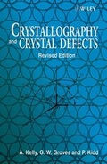 Cover: Crystallography and Crystal Defects - Wiley