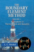 Cover: The Boundary Element Method, Volume 1 - Wiley
