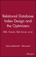 Cover: Relational Database Index Design and the Optimizers - Wiley